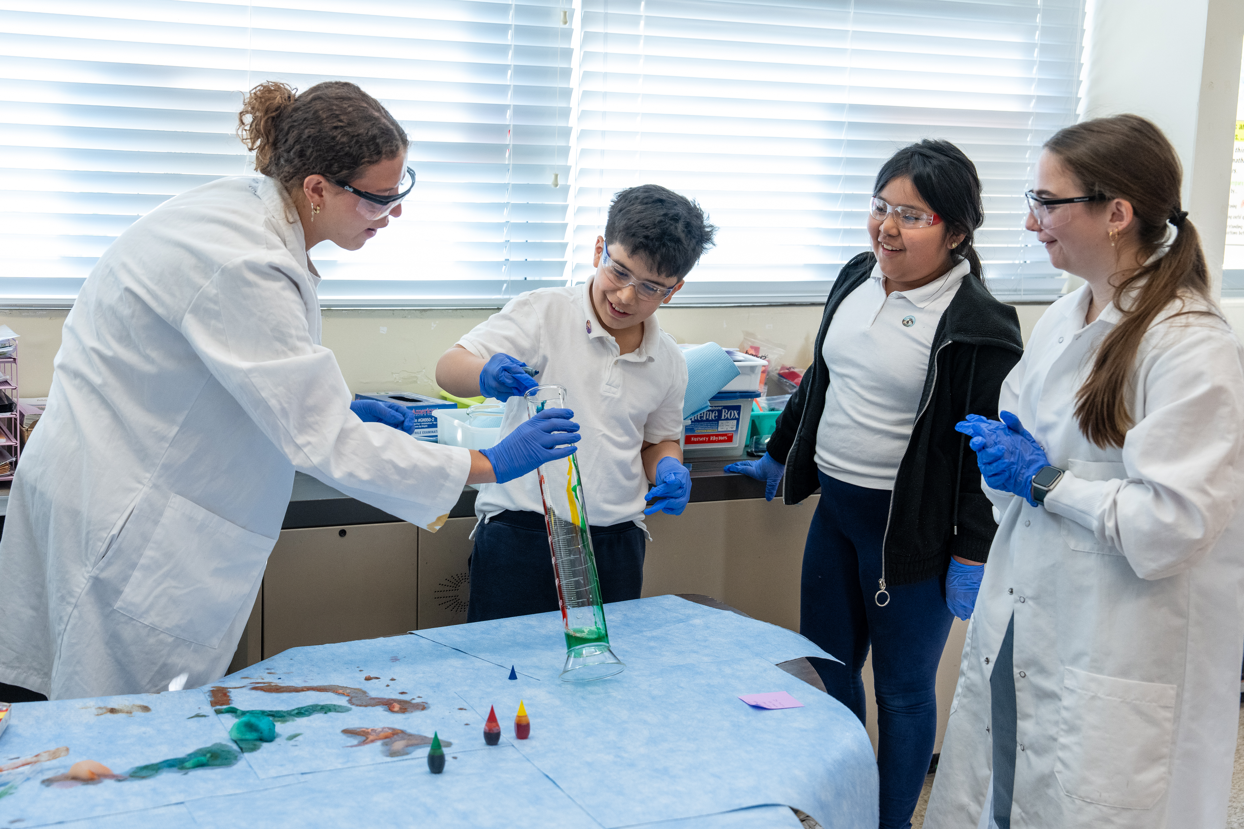 Langley Park Elementary students demo