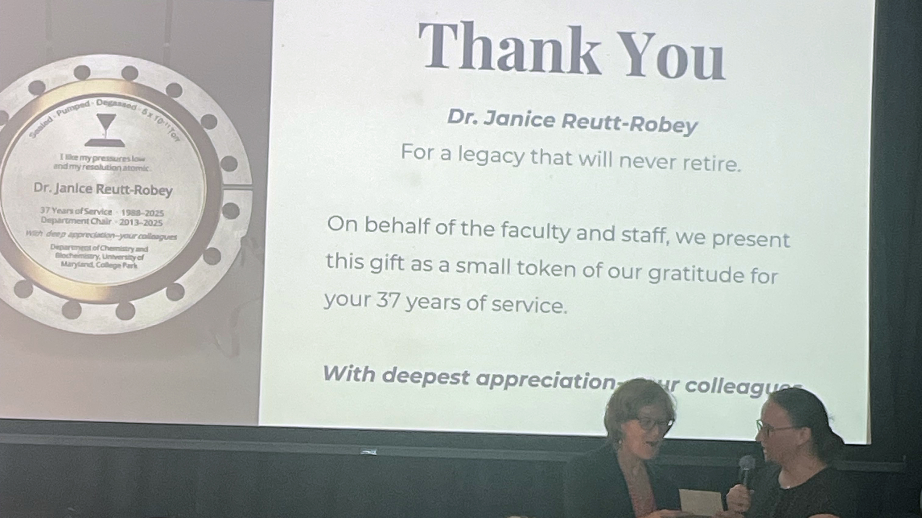 Blough, Davis, Reutt-Robey Retirement Celebration