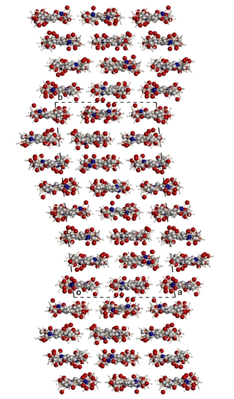  Amazing stacking of simple molecules, Z'=32
