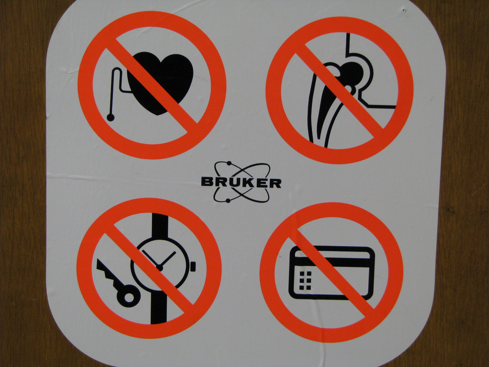Graphic of objects that are not permitted
