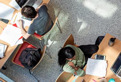 Students from above